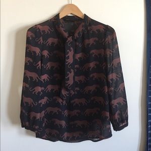 Marc by Marc Jacobs Wool Blend Jaguar Top Size 4